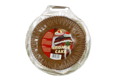 Tamsūs tortų papločiai DANCE SPONGE CAKE DARK, 0.4 kg