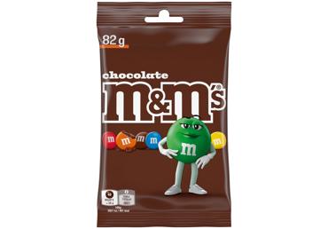 Dražė su pieninio šokolado glaistu M&M'S, 82 g