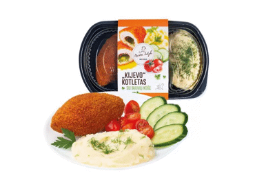Keptas KIJEVO kotletas su bulvių koše, 290 g