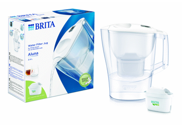 Vandens filtravimo indas BRITA ALUNA, baltas, 2,4 l