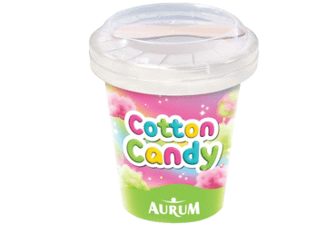 Edible ice cream AURUM, cotton candy flavor, 72 g