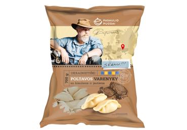 Ukrainietiški PASAULIO PUODAI koldūnai su kiauliena, jautiena, 700 g