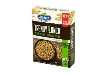 Lukšt. miežių, bulguro ir žal. lęšių mišinys TRENDY LUNCH, 400 g