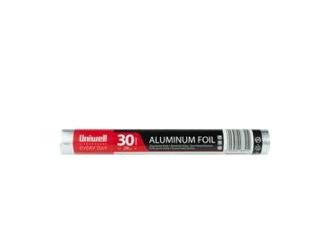 Aliuminio folija UNIWELL, 30 m, 1 vnt.