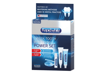 Набор для ухода за зубами RAPID WHITE BLEACHING POWER SET, 1 шт.