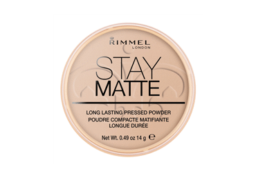 Kompaktinė pudra RIMMEL STAY MATTE, Nr. 005, SILKY BEIGE, 14 g