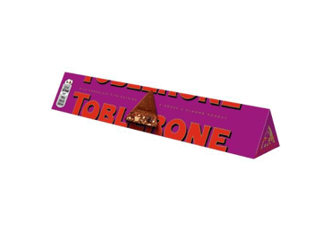 Молочный шоколад TOBLERONE с изюмом и миндальным нугой, 100 г
