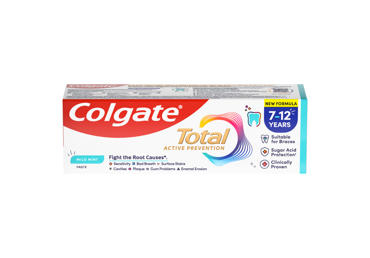 Vaikiška dantų pasta COLGATE TOTAL JUNIOR, 7-12 metų, 50 ml
