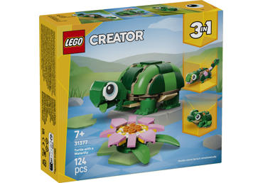 Konstruktorius LEGO Vėžlys Su Vandens Lelijomis