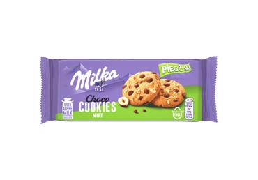 Печенье с лесными орехами, шоколадными кусочками MILKA, 135 г