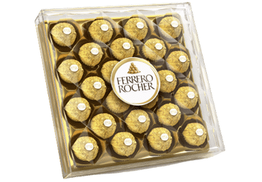 Šokoladiniai saldainiai FERRERO ROCHER, 300 g