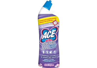 Чистящее средство для туалета ACE ULTRA FLOWER, 750 мл