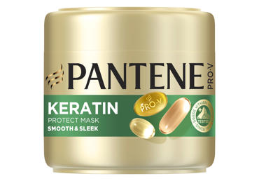 Plaukų kaukė PANTENE Smooth&Silky Active Nutri-Plex, 300 ml