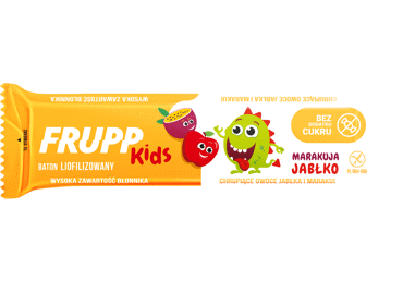 Batonėlis kids FRUPP APPLE-PASSION FRUIT 9g