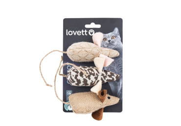 Kačių žaislas su katžole LOVETT, 1 vnt.