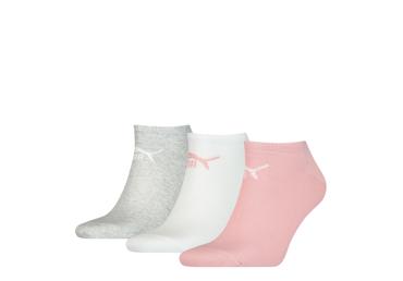 Sportinės kojinės, 3 poros, PUMA, dydis: 35- 38, spalva: rausva
