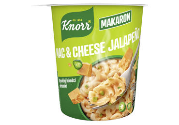 Instant noodles KNORR, cheese and Chalapos pepper flavor, 62 g