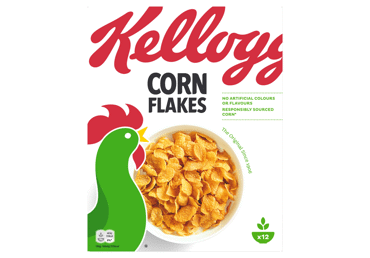 Pusryčių dribsniai CORN FLAKES KELLOGG'S, 375 g
