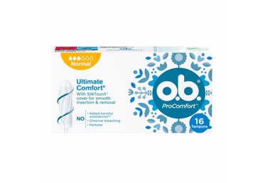 Higieniniai tamponai O.B. PRO COMFORT NORMAL, 16 vnt.