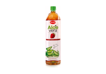 Aloe drink ALEO STRAWBERRY, strawberry flavored, 1.5 l