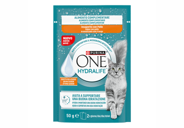 ONE HYDRALIFE food supplement for adult cats chicken flavor 50 g