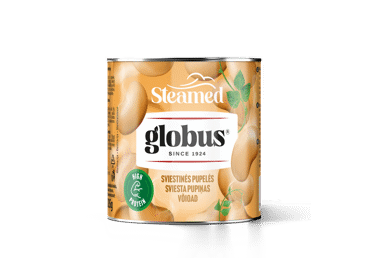 Steamed butter beans GLOBUS, 326 g
