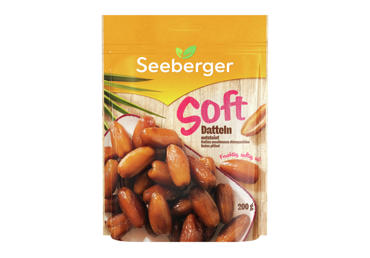 Minkštos datulės SEEBERGER, 200 g