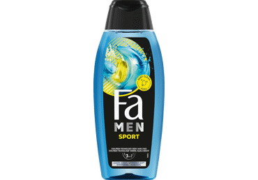 Мужской гель для душа FA ENERGIZING SPORT, 400 мл