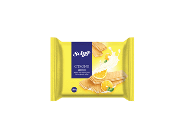 Vafliai SELGA, citrinų skonio, 180 g