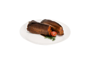 Горячего копчения кусочки африканского сомика (лат. Clarias gariepinus), 1 кг