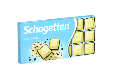 White chocolate SCHOGETTEN STRACCIATELLA, 100 g