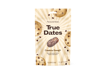 Datulės TRUE DATES COOKIE DOUGH, sausainių tešlos skonio, 100 g
