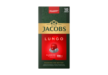Kavos kapsulės JACOBS LUNGO CLASSIC, 52 g