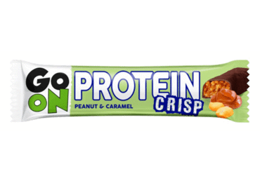 Baltyminis batonėlis GO ON PROTEIN su žemės riešutais, 50 g