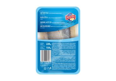 Salted herring fillet in oil WIDE OCEAN, 220 g