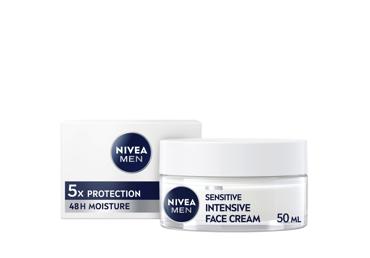 NIVEA MEN SENSITIVE drėkinamasis veido kremas, 50 ml