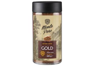 Tirpiosios kavos gėrimas MONTE PERO GOLD, 100 g