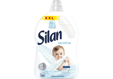 Кондиционер для белья SILAN Чувствительный 130 стирок, 2,86 л