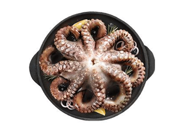Atitirpinti paprastieji aštuonkojai, 1 kg