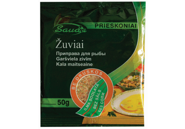 Žuvų prieskoniai SAUDA, be druskos, 50 g