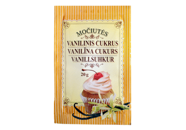 MOČIUTĖS vanilinis cukrus, 20 g