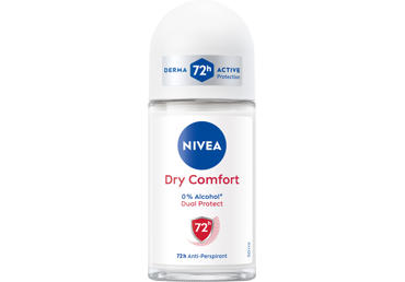 NIVEA Dry Comfort rutulinis antiperspirantas moterims, 50 ml
