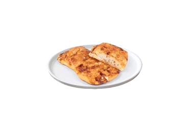 Čiabatos duonelė su sūrio ir juodojo kumpio įdaru, 120 g