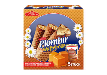 Plombir Ice Cream with Condensed Milk, 5 pcs., 300 g
