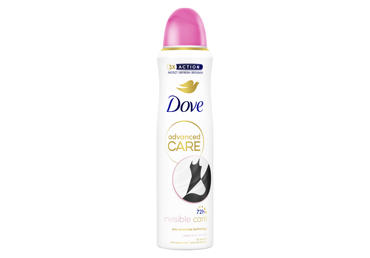 Women's spray deodorant DOVE INVISIBLE CARE, 150 ml