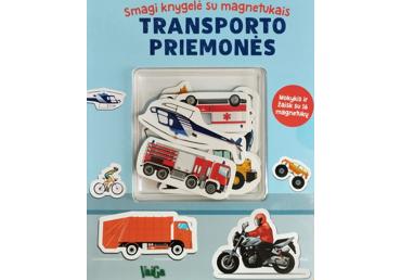 Knyga. Transporto Priemonės. Smagi Knygelė Su Magnetukais