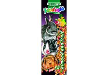 Rodent stick with almonds and fruits FANTASIA, 90 g