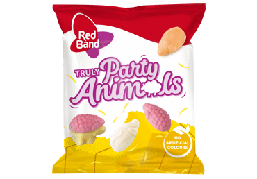 Жевательные конфеты RED BAND TRULY PARTY ANIMALS, 110 г