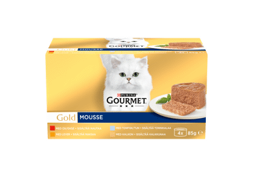Cat pâté Gourmet Gold, 340 g