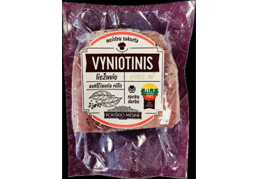 ROKIŠKIO MĖSINĖS boiled tongue roll, a.r., 350 g